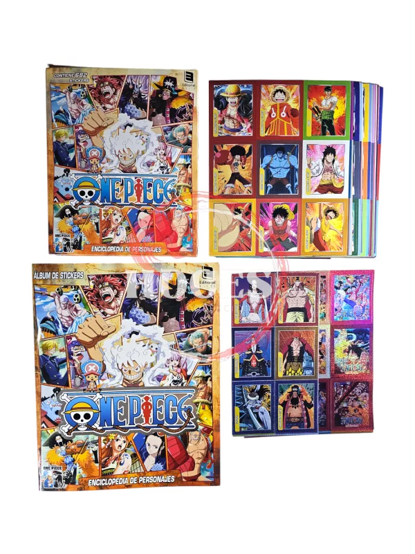 Álbum One Piece Enciclopedia De Personajes - Completo a Pegar