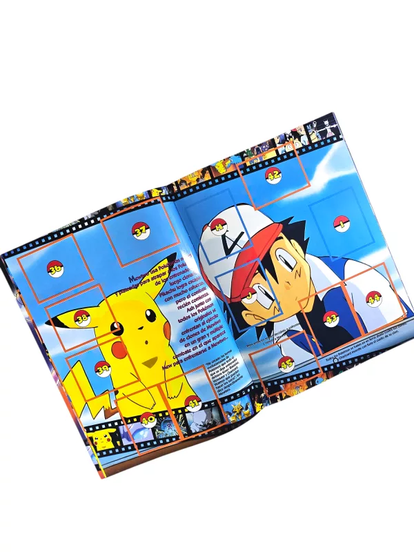 Álbum Pokémon Mew Vs Mewtwo - Completo A Pegar - Imagen 2