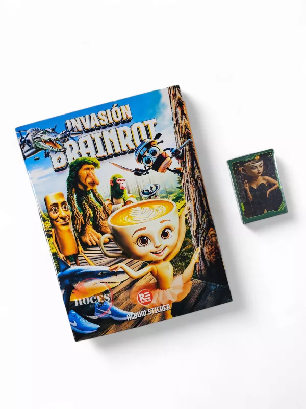 Álbum Invasión Bainrot Completo A Pegar