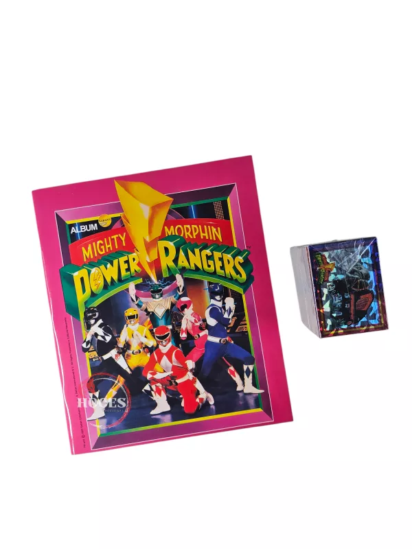 Álbum Power Rangers Completo A Pegar