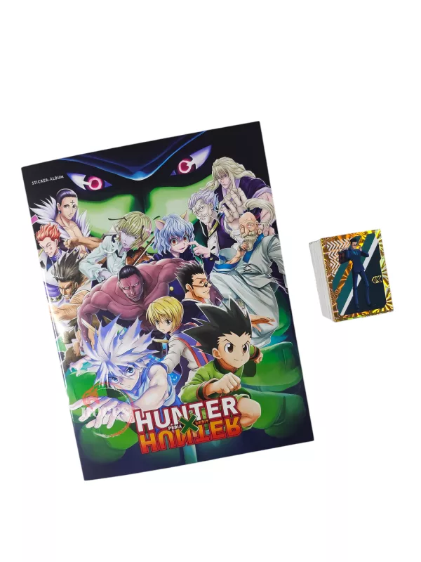 Álbum Hunter X Hunter "Enciclopedia de Personajes" - Completo A Pegar