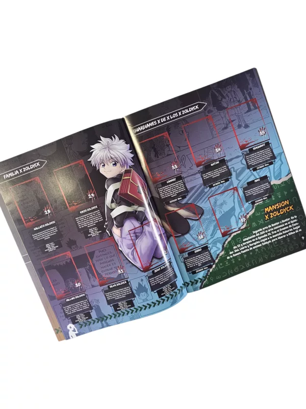 Álbum Hunter X Hunter "Enciclopedia de Personajes" - Completo A Pegar - Imagen 2