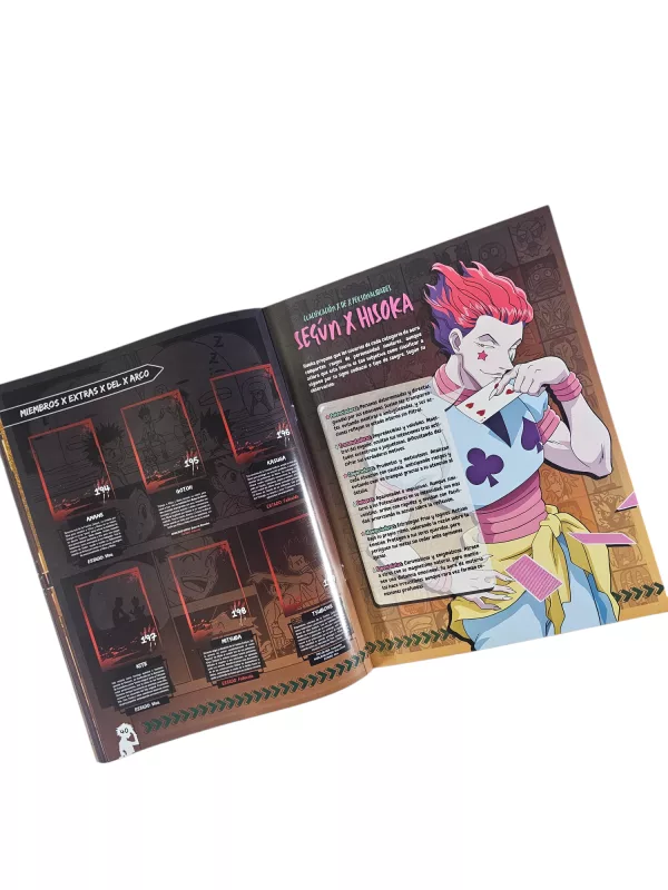 Álbum Hunter X Hunter "Enciclopedia de Personajes" - Completo A Pegar - Imagen 3