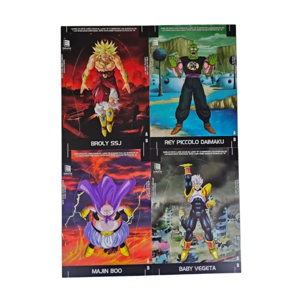 Álbum Enciclopedia De Personajes Dragon Ball + Extras - Imagen 4