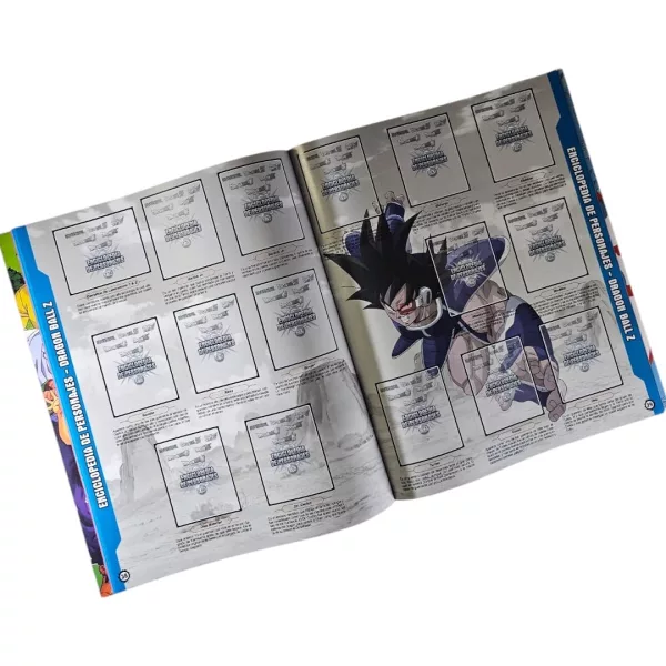 Álbum Enciclopedia De Personajes Dragon Ball + Extras - Imagen 2