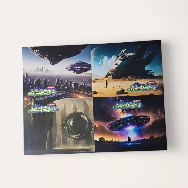 Álbum Invasión Alien Completo A Pegar - Imagen 2