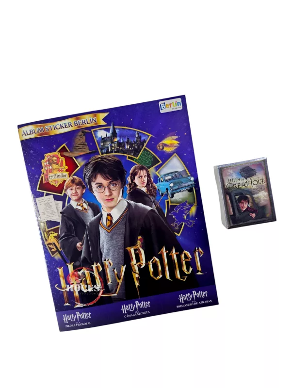 Álbum Harry Potter Trilogía Completo A Pegar