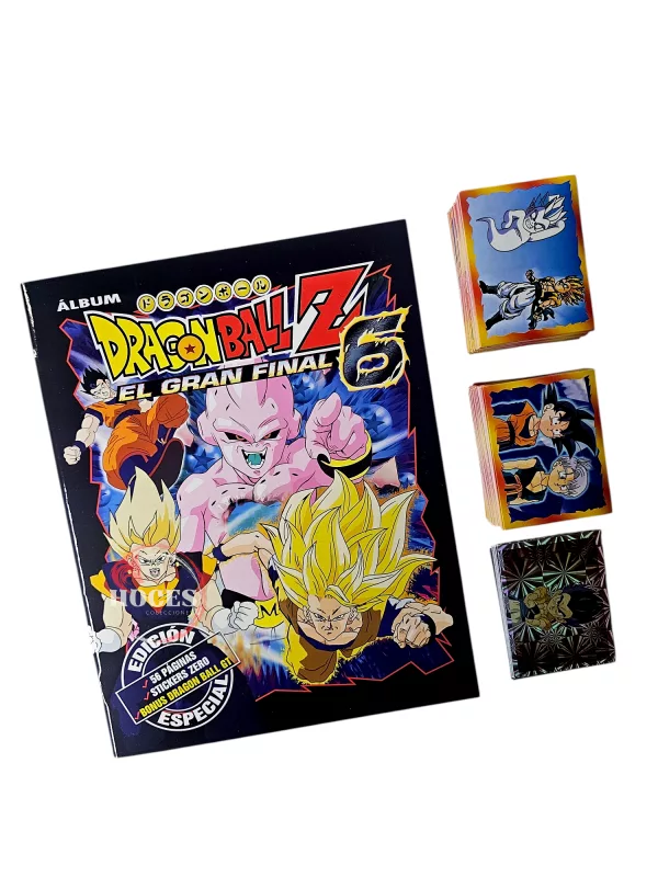 Álbum Dragon Ball Z6 Completo A Pegar