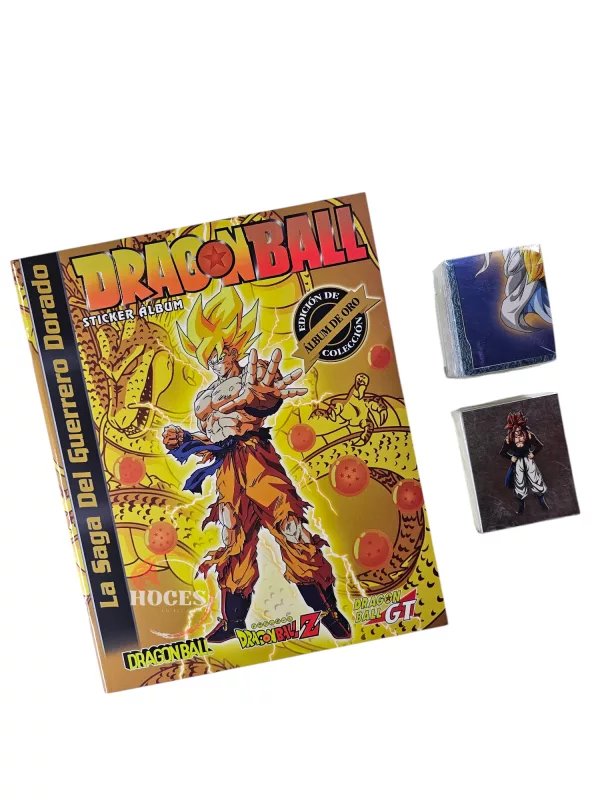 Álbum Dragon Ball Guerrero Dorado Completo A Pegar