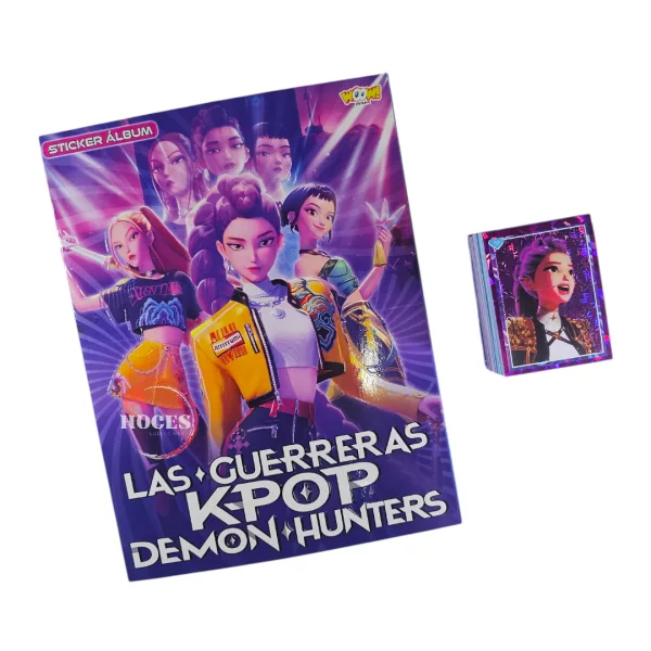 Álbum Las Guerreras Kpop Completo A Pegar