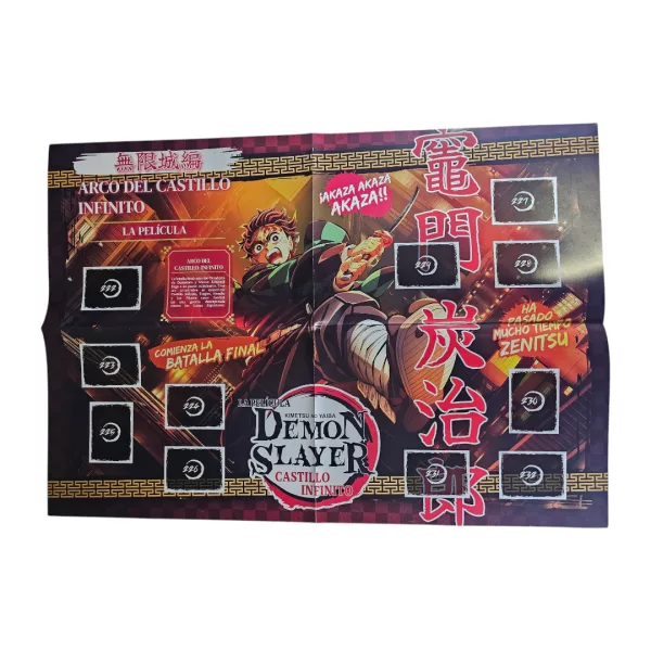 Álbum Demon Slayer Saga Completo A Pegar - Imagen 3